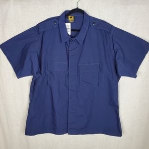 ♧ Propper BDU Men's Uniform Work Shirt Short Sleeve Size XXXL Long